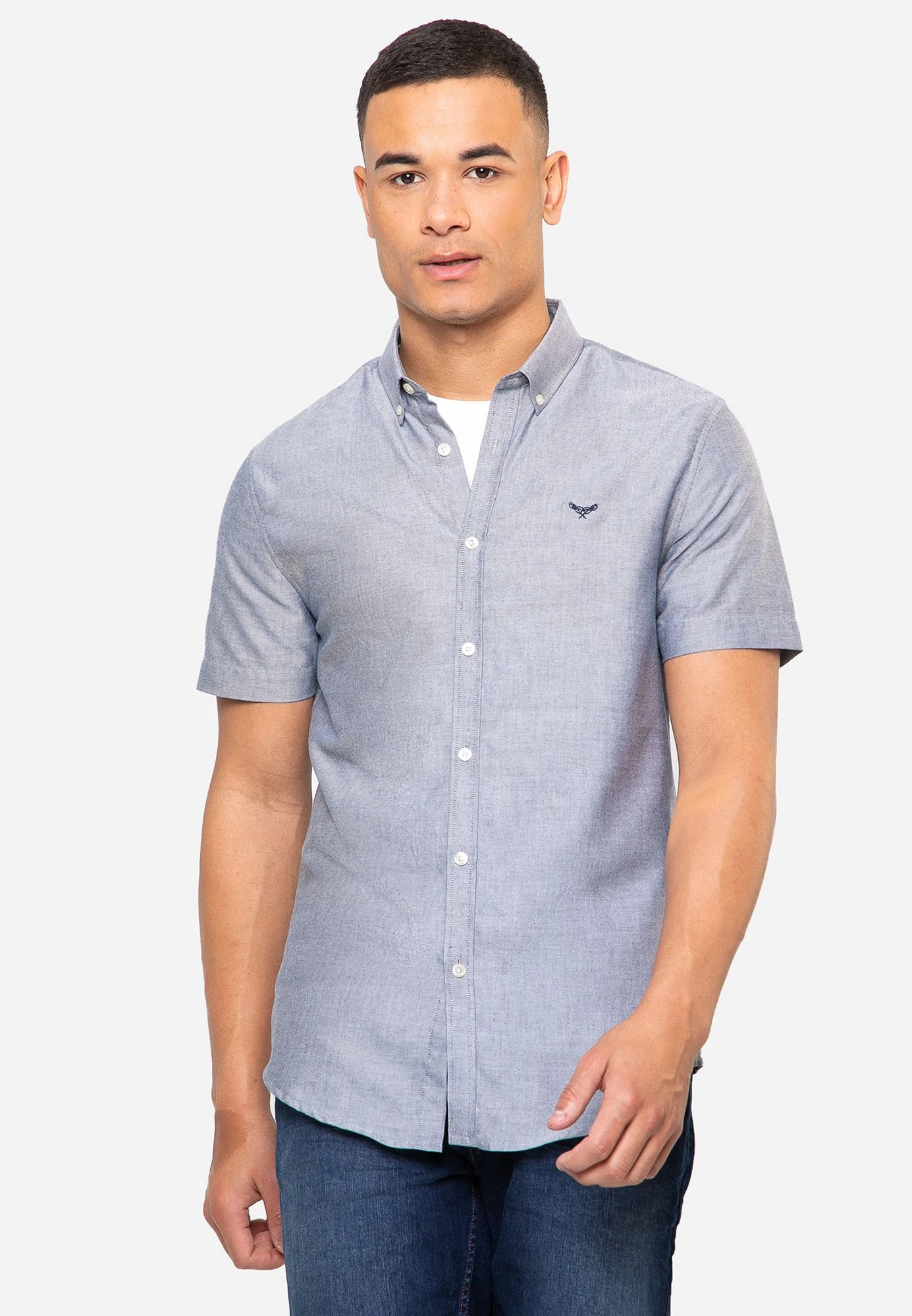 Threadbare Inferno - Overhemd - Dark Denim 3 Threadbare Inferno - Overhemd - Dark Denim