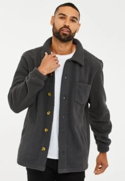 Threadbare Alfred - Fleecejas - Charcoal Borg