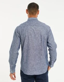 Threadbare Thbbale - Overhemd - Denim Blue -eleanor & daniel 385c4867310543568336043dffb05356