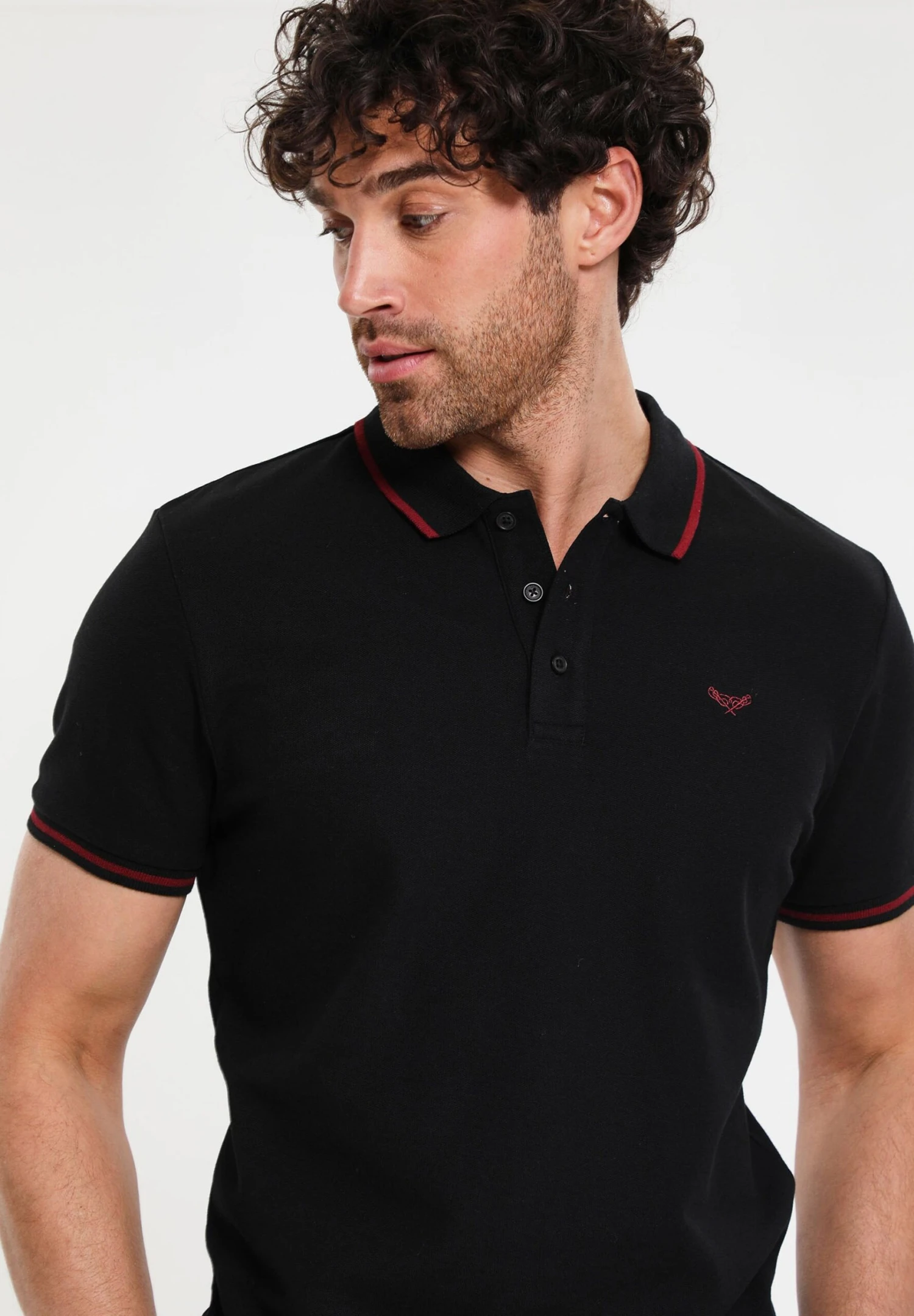 Threadbare Brunello - Poloshirt - Black 6 Threadbare Brunello - Poloshirt - Black - Afbeelding 4