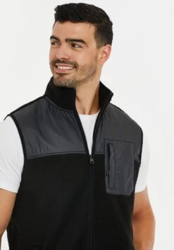 Threadbare Bodywarmer - Black Borg -eleanor & daniel 3b488e4330704a5684b51fc3ab1a4e61
