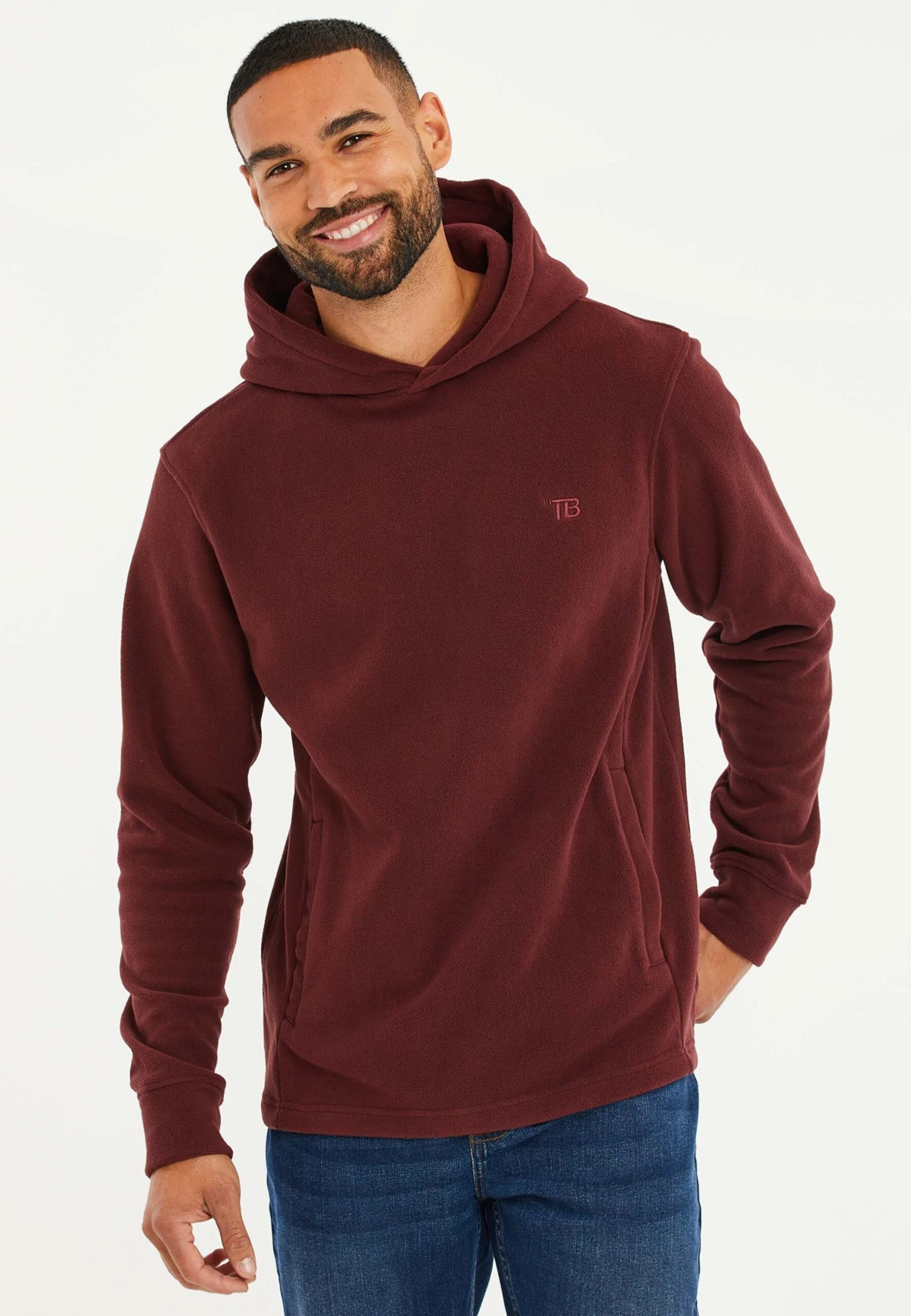 Threadbare FitnessRyan - Hoodie - Burgundy 3 Threadbare FitnessRyan - Hoodie - Burgundy