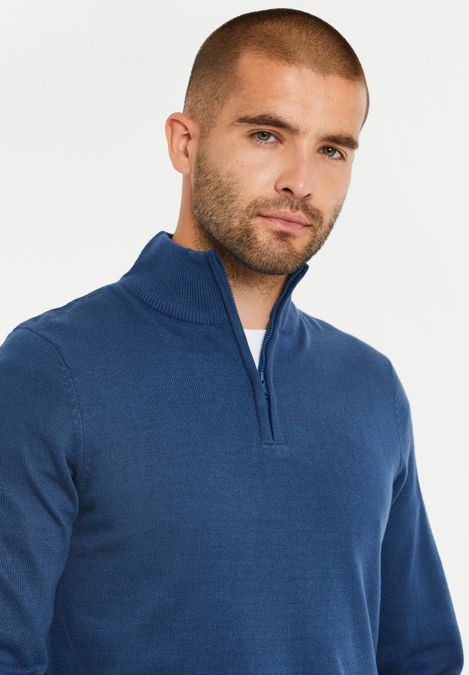 Threadbare - Trui - Denim Blue 6 Threadbare - Trui - Denim Blue - Afbeelding 4