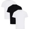 Threadbare Thb Tee Litchfield Pk A 3Pack - T-Shirt Basic - Offwhite Black -eleanor & daniel 402ebdfcc49d43f9ad79cc059b4c7bee