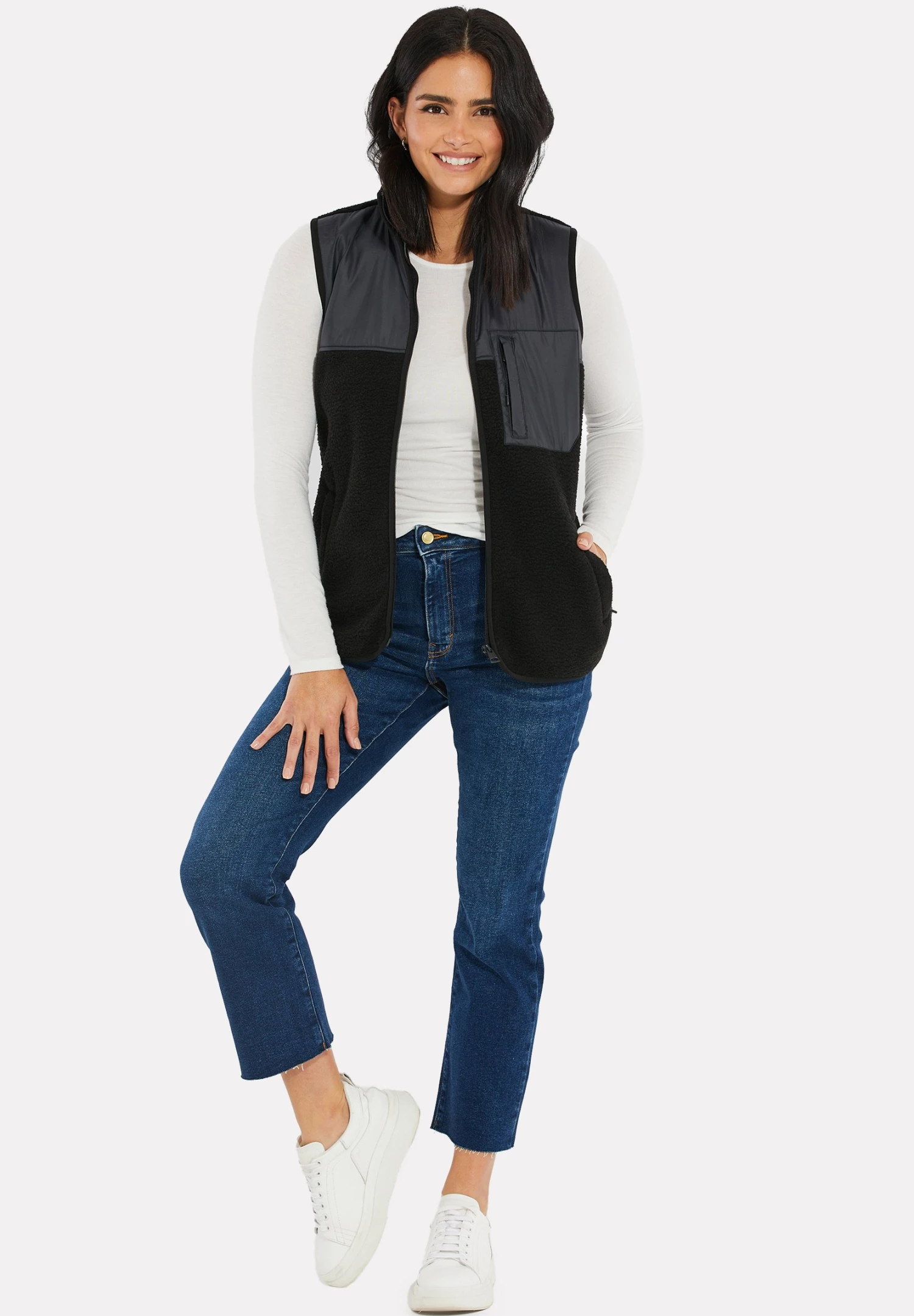 Threadbare Harold - Bodywarmer - Black 4 Threadbare Harold - Bodywarmer - Black - Afbeelding 2