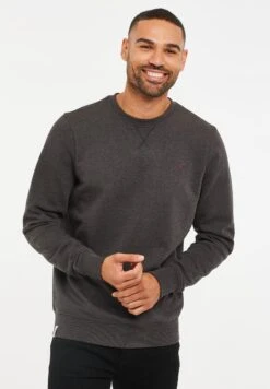 Threadbare Crew Satsuma - Sweater - Dunkelgrau
