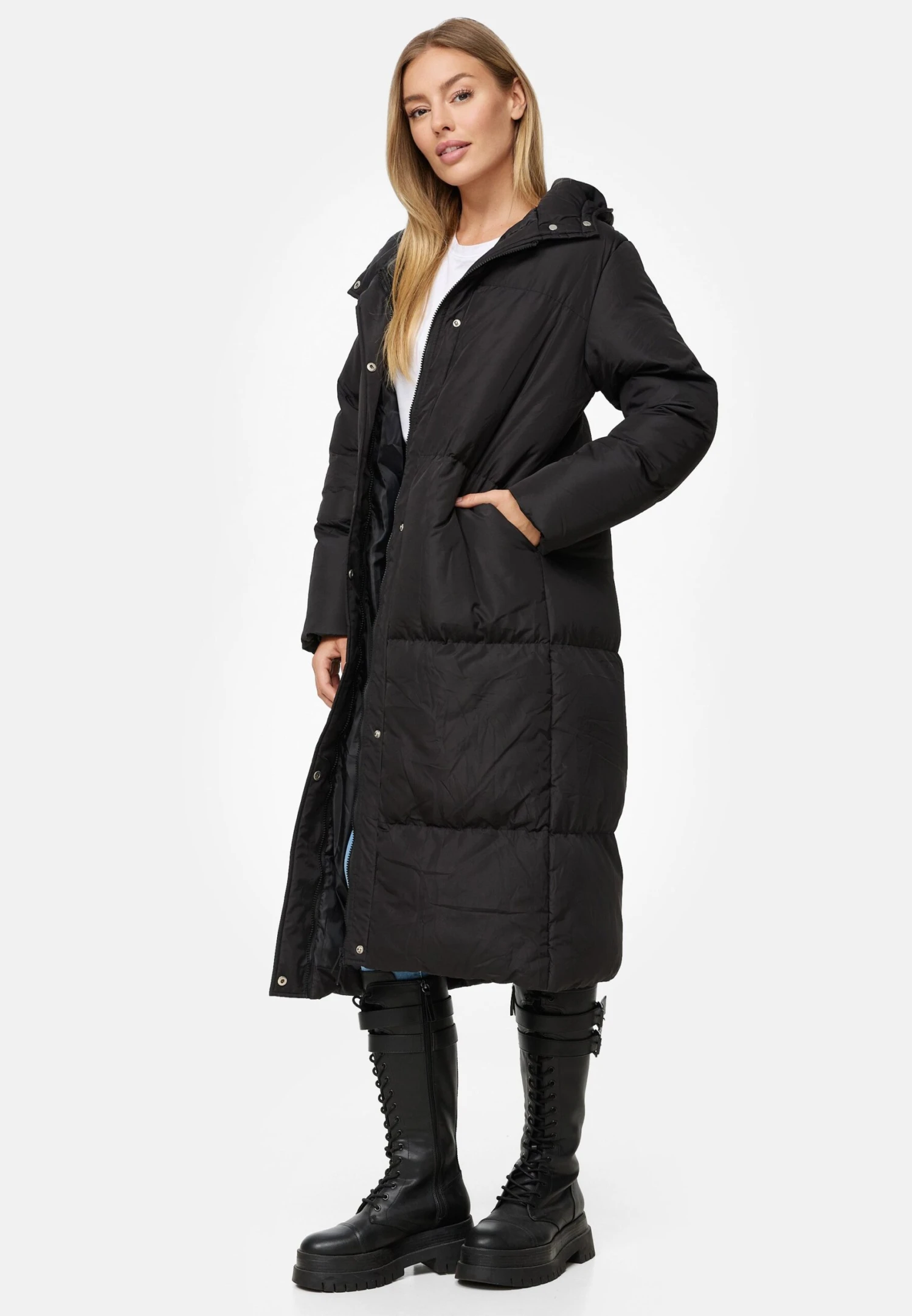 Threadbare Jodie - Winterjas - Schwarz 4 Threadbare Jodie - Winterjas - Schwarz - Afbeelding 2