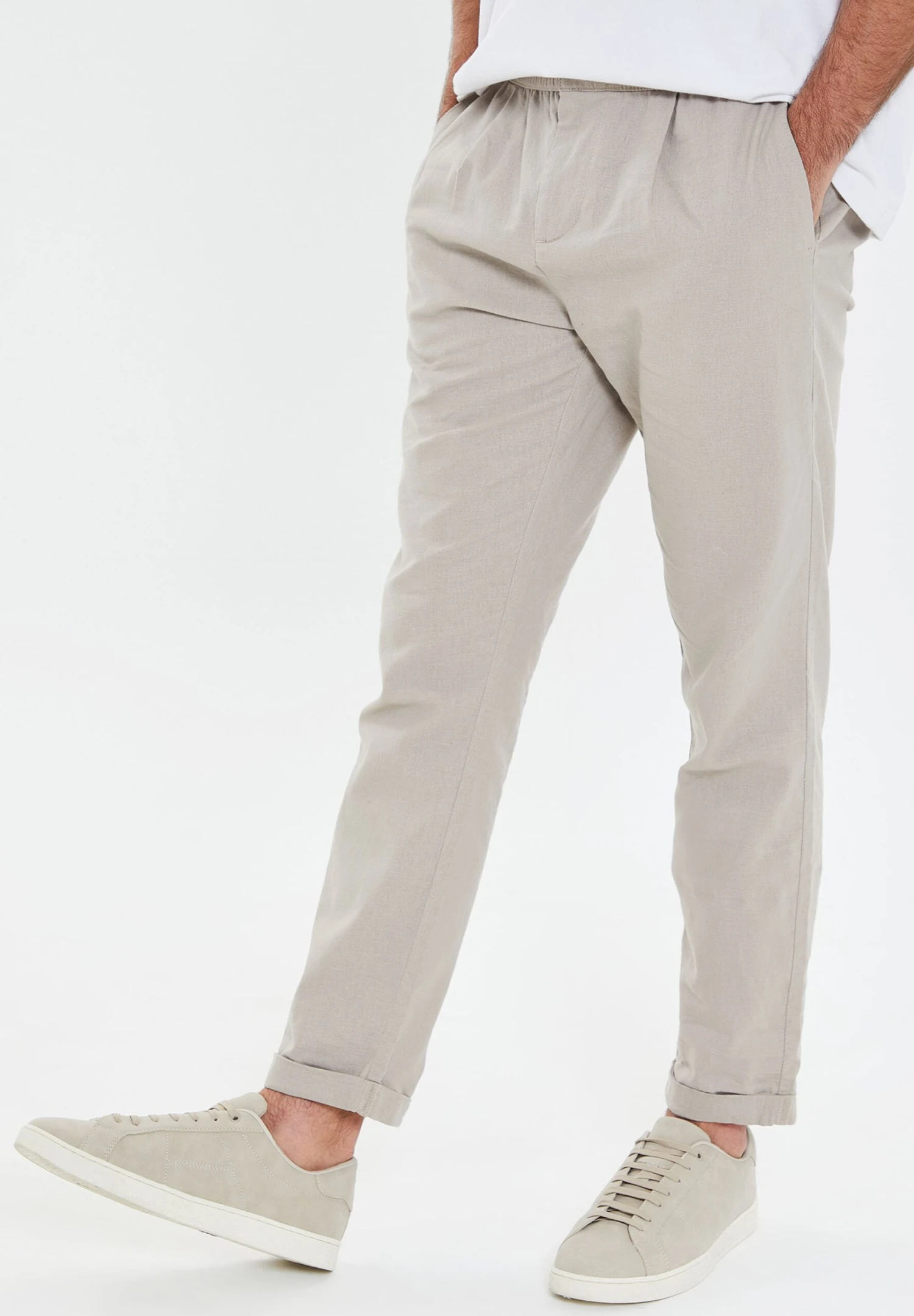 Threadbare Blaster Luxe - Broek - Stone 3 Threadbare Blaster Luxe - Broek - Stone