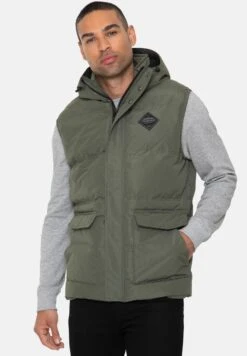 Threadbare Athletic - Bodywarmer - Khaki