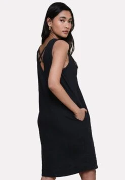 Threadbare Thb Peggy V - Jurk - Black -eleanor & daniel 42f8f8c977a94ffd88187af8669b5e6f