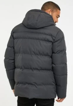 Threadbare Jackton - Winterjas - Charcoal -eleanor & daniel 440768aa4a744fc58384a9a485c955ff