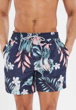 Threadbare Thb Amazon - Zwemshorts - Navy