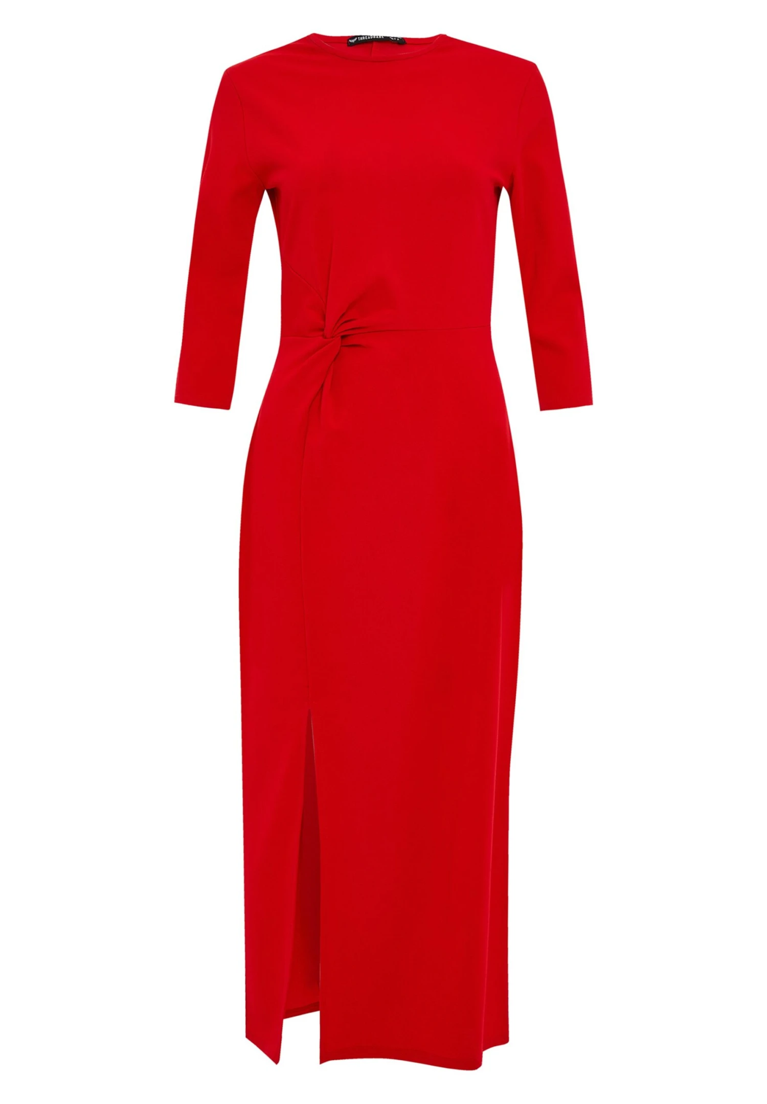 Threadbare Wafer- Jerseyjurk - Red 7 Threadbare Wafer- Jerseyjurk - Red - Afbeelding 5