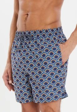 Threadbare Kilngate - Zwemshorts - Blue
