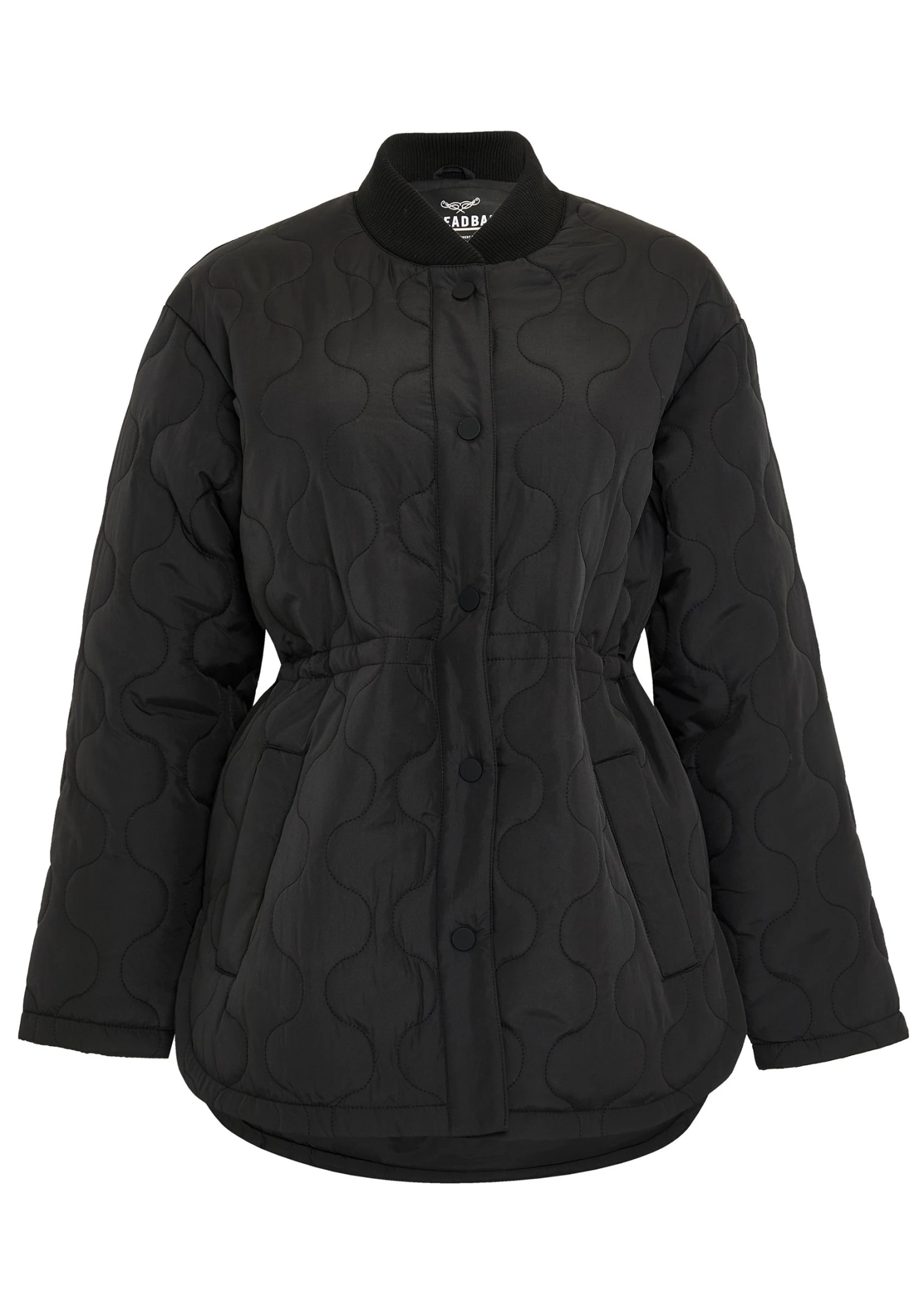 Threadbare Thb- Halflange Jas - Black 8 Threadbare Thb- Halflange Jas - Black - Afbeelding 6