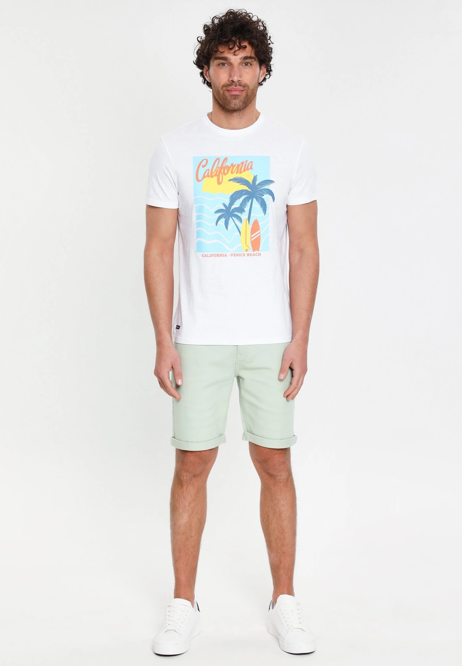 Threadbare Sanky - Jeansshort - Sage 4 Threadbare Sanky - Jeansshort - Sage - Afbeelding 2