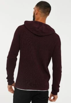 Threadbare Grayson - Trui - Burgundy Black Twist -eleanor & daniel 47a6798a514a4fa2acd9debe97ffaafd