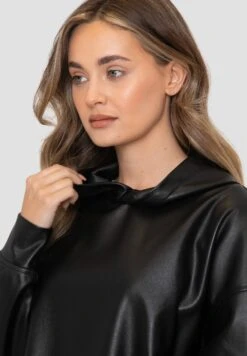 Threadbare Hoodie - Black -eleanor & daniel 48195ed13d9f40c69f1cc78b6db066fd