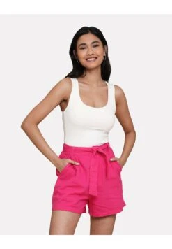Threadbare Thb Laurence Tie Waist - Shorts - Hot Pink 10 Threadbare Thb Laurence Tie Waist - Shorts - Hot Pink -eleanor & daniel 499def46e69a48c596d22a868becd5df