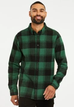 Threadbare L/Slv Cortona - Overhemd - Green