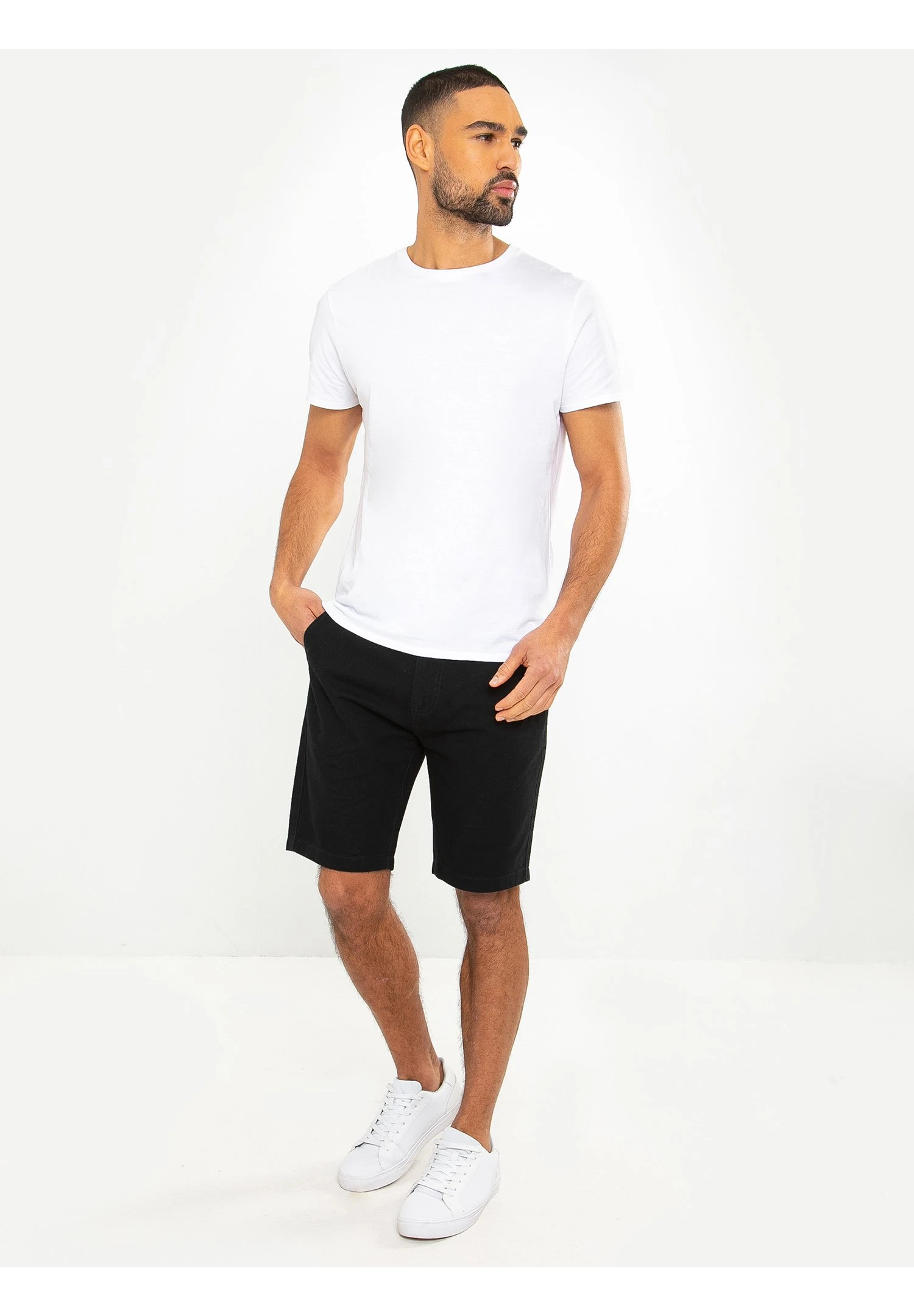 Threadbare Southsea - Shorts - Schwarz 4 Threadbare Southsea - Shorts - Schwarz - Afbeelding 2