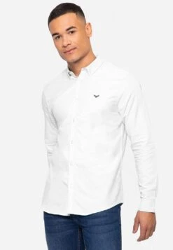 Threadbare Oxford Beacon - Overhemd - White