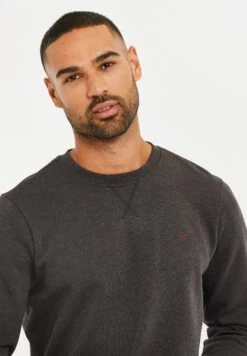 Threadbare Crew Satsuma - Sweater - Dunkelgrau -eleanor & daniel 4e5685f8cca04a40865d7b919585b791