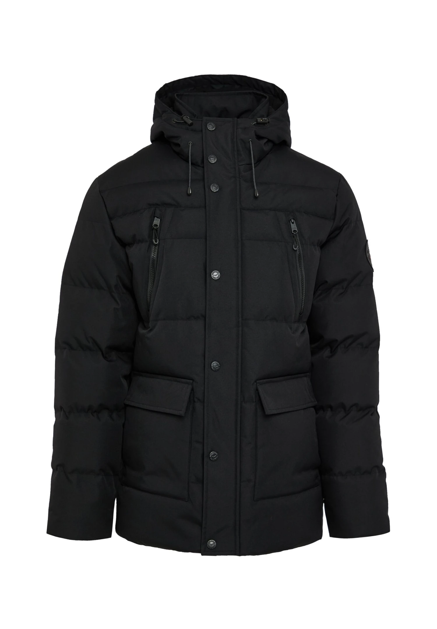 Threadbare Jackton - Winterjas - Black 7 Threadbare Jackton - Winterjas - Black - Afbeelding 5