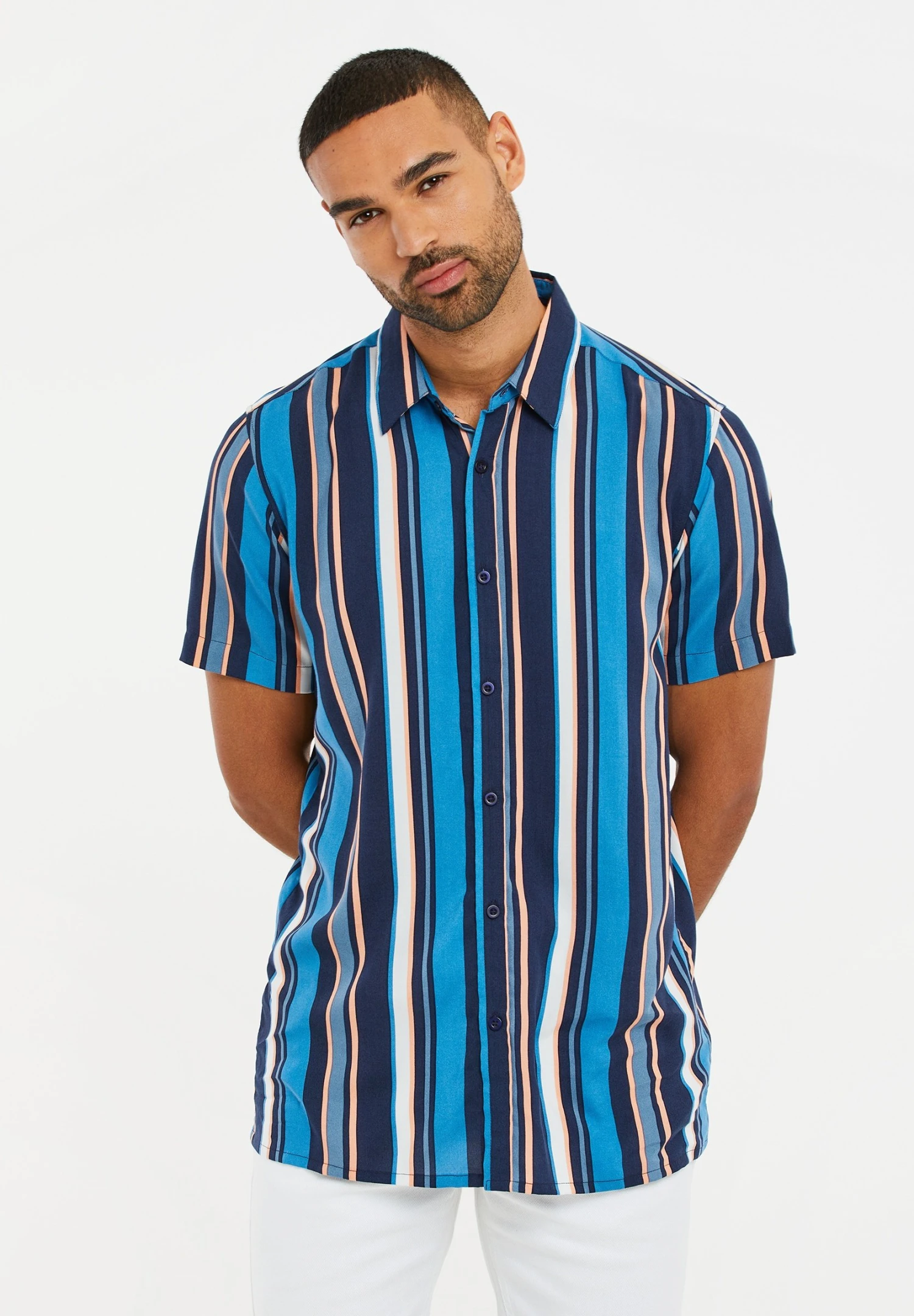 Threadbare Thbfillip - Overhemd - China Blue 3 Threadbare Thbfillip - Overhemd - China Blue