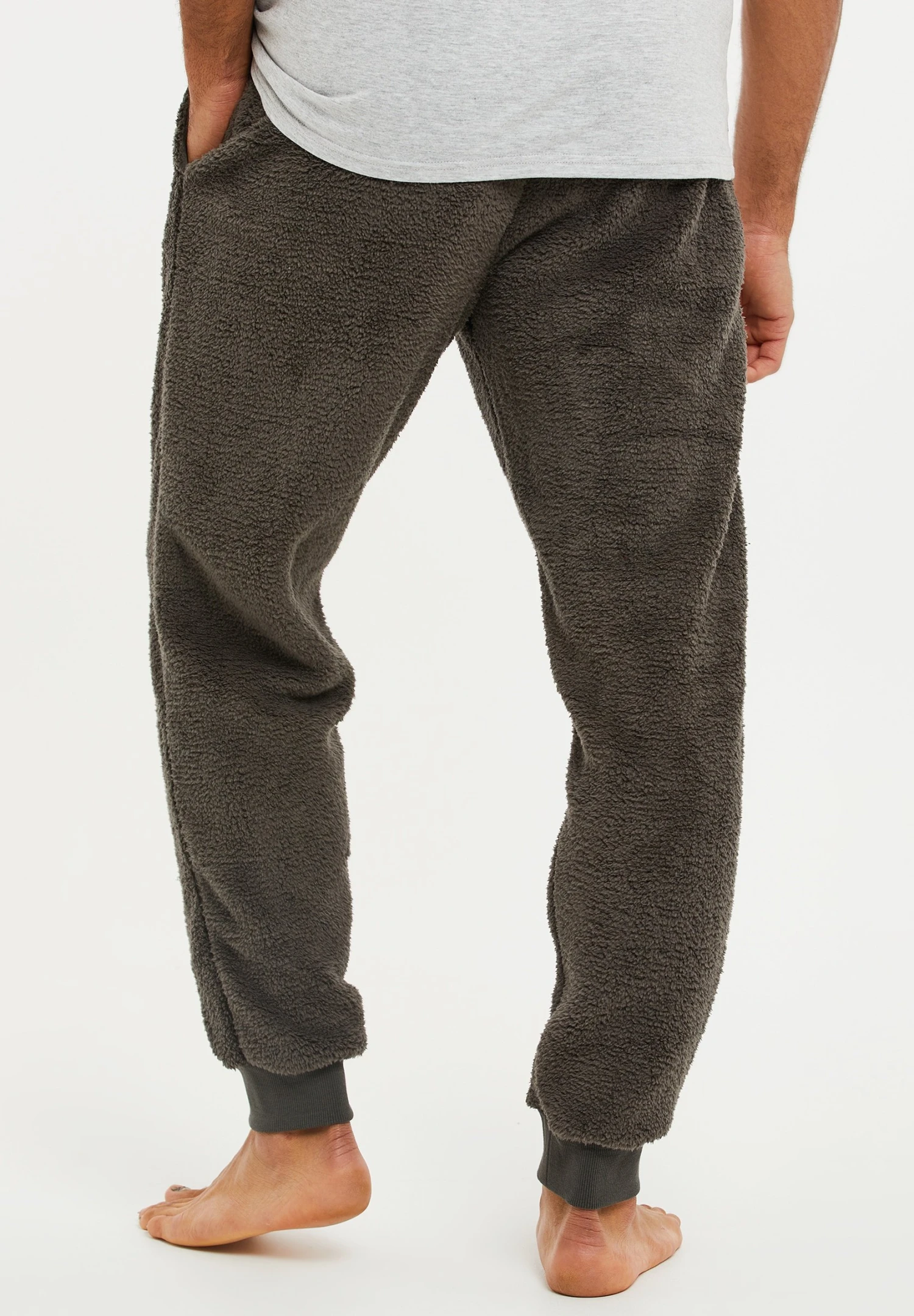 Threadbare Oval - Pyjamabroek - Charcoal Borg 5 Threadbare Oval - Pyjamabroek - Charcoal Borg - Afbeelding 3