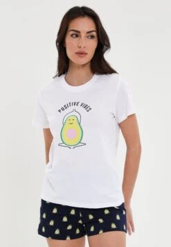 Threadbare Loungewear Thb Zen - Pyjama - White 8 Threadbare Loungewear Thb Zen - Pyjama - White -eleanor & daniel 54b4a7a06ca84b38ba844b6d4c9e1e7a