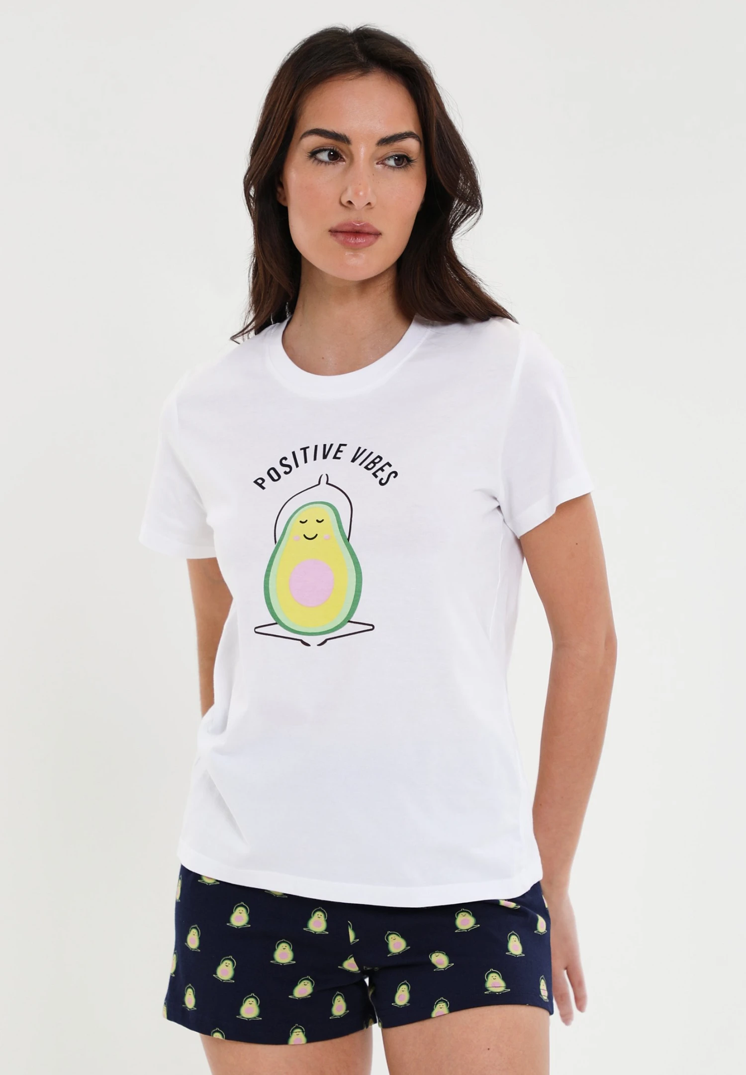 Threadbare Loungewear Thb Zen - Pyjama - White 5 Threadbare Loungewear Thb Zen - Pyjama - White - Afbeelding 3