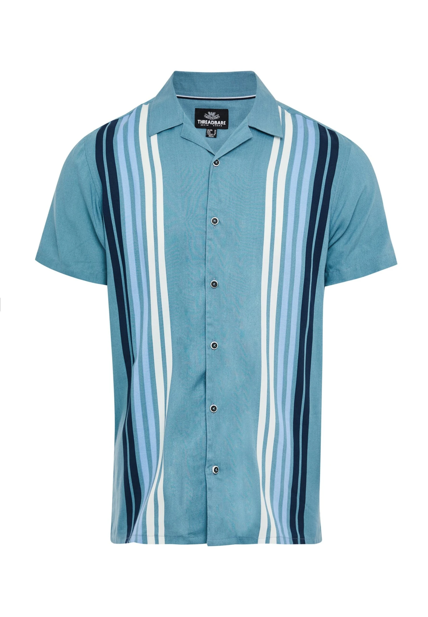 Threadbare Thbtenpin - Overhemd - Duck Egg Blue 7 Threadbare Thbtenpin - Overhemd - Duck Egg Blue - Afbeelding 5