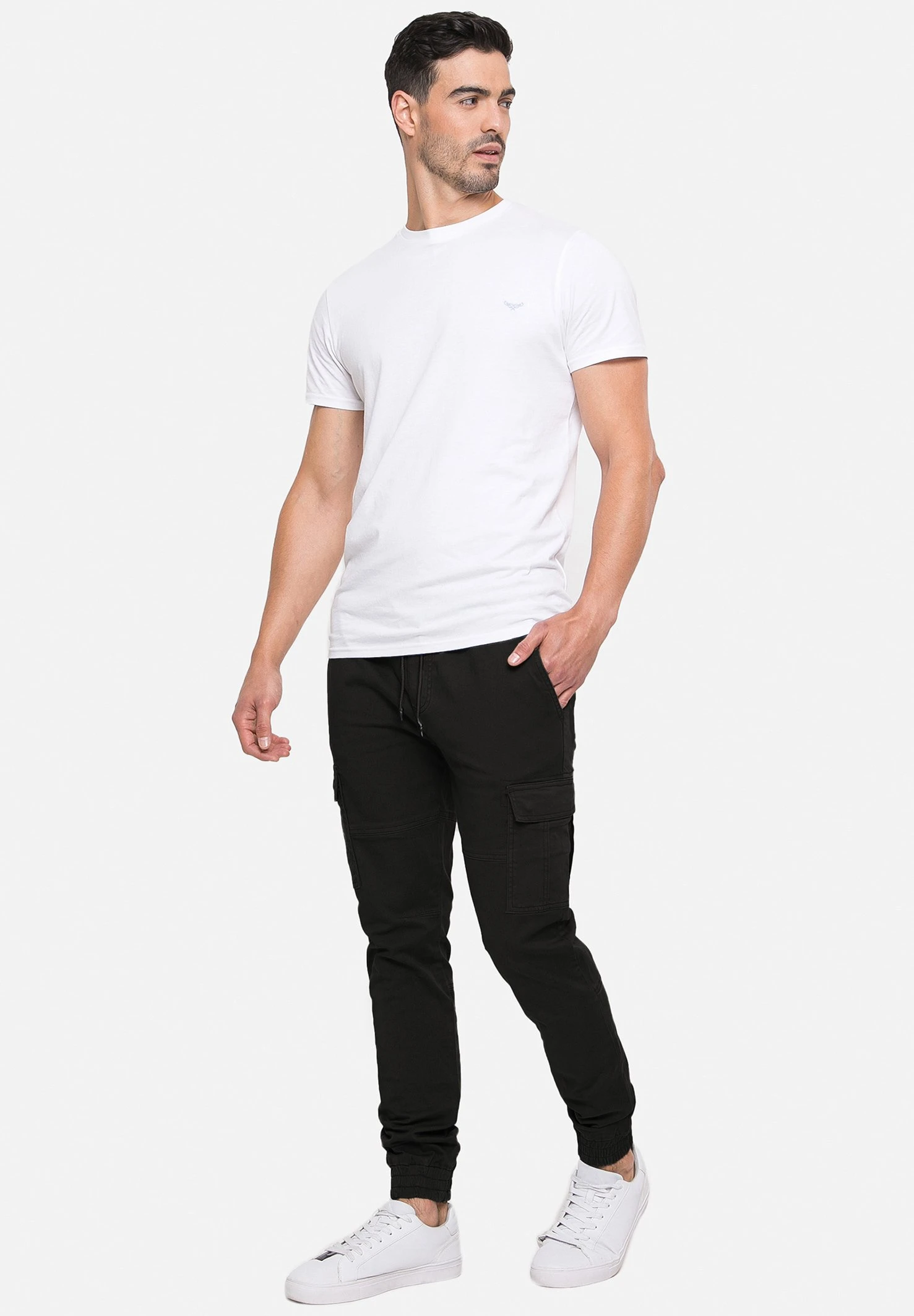 Threadbare Bloomfield - Cargobroek - Schwarz 4 Threadbare Bloomfield - Cargobroek - Schwarz - Afbeelding 2