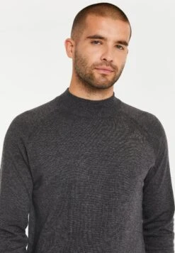 Threadbare Perrot Luxe - Trui - Charcoal Marl -eleanor & daniel 565e0fb0cf944a83a3eb61f890a7976c