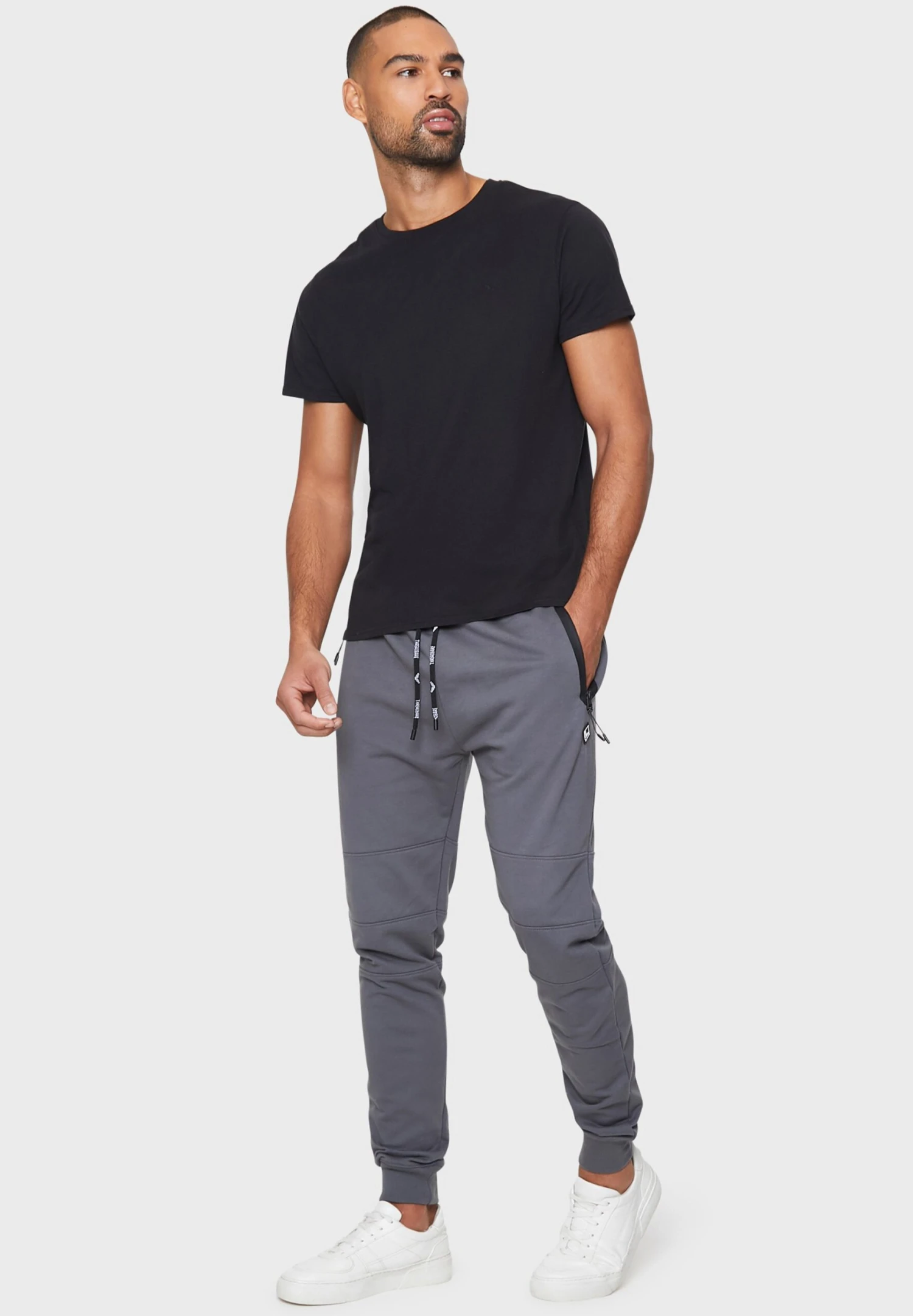 Threadbare Tristain- Trainingsbroek - Slate Grey 4 Threadbare Tristain- Trainingsbroek - Slate Grey - Afbeelding 2