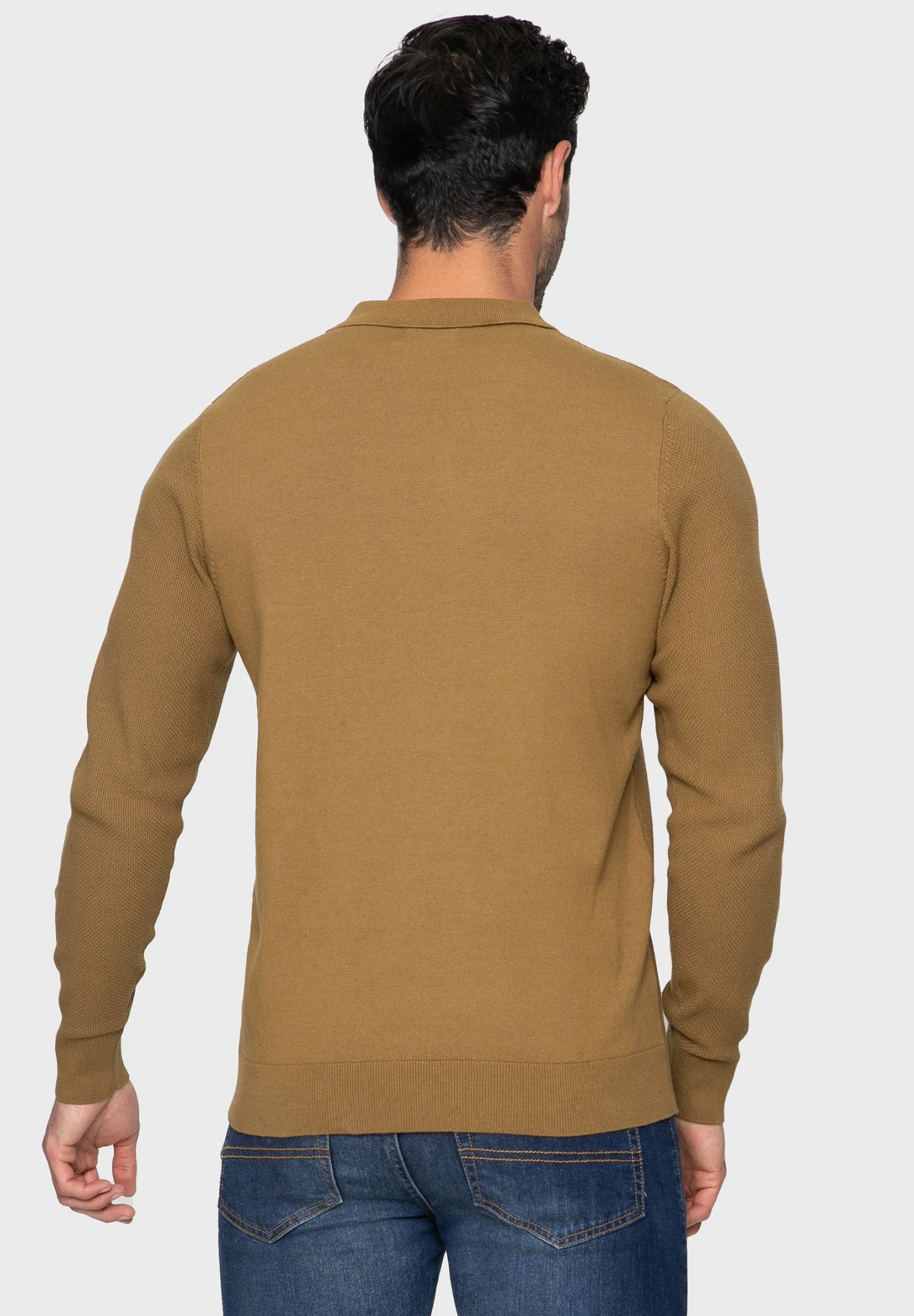 Threadbare Bintcliff - Trui - Toffee 5 Threadbare Bintcliff - Trui - Toffee - Afbeelding 3