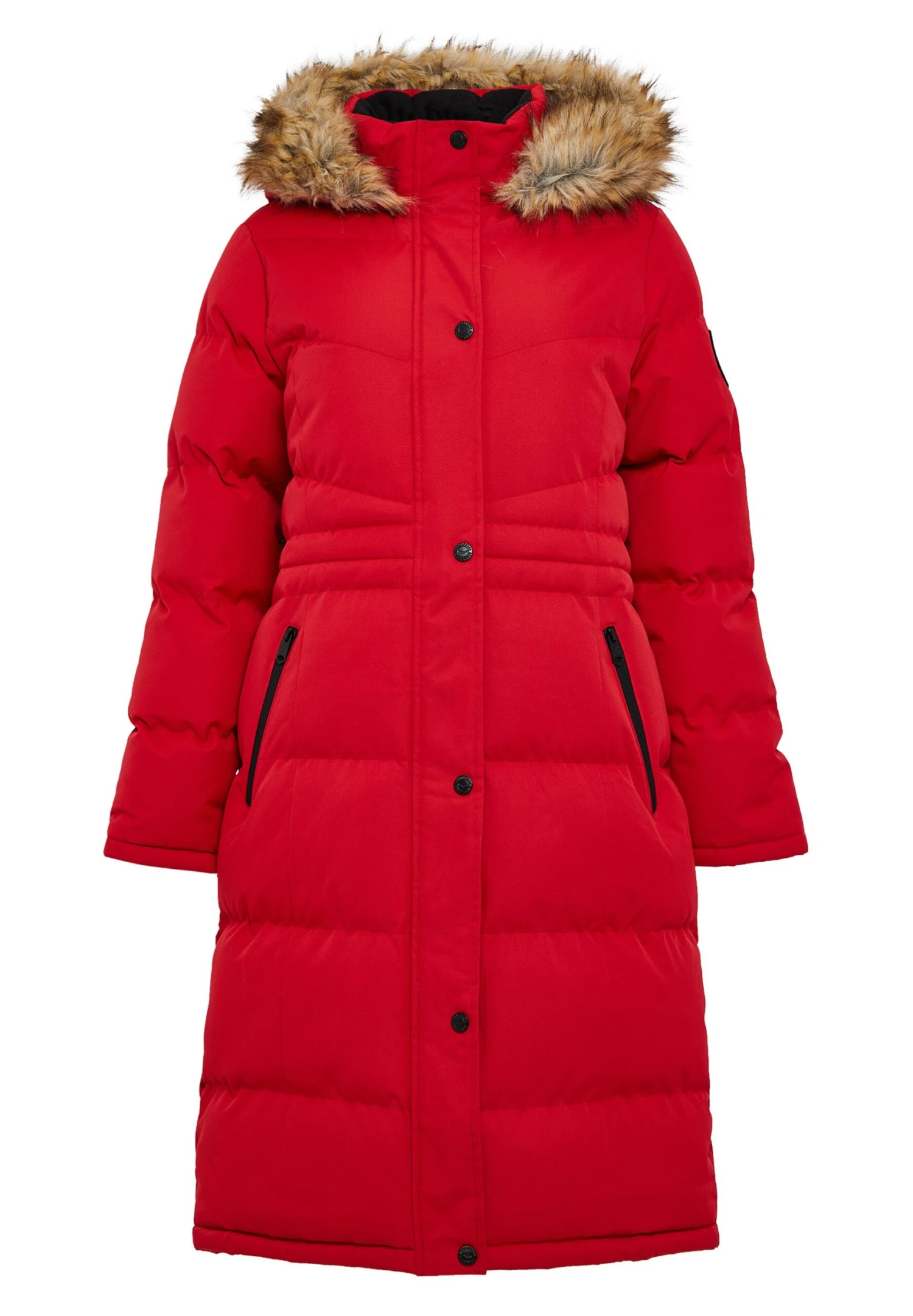 Threadbare Arnie- Winterjas - Red 7 Threadbare Arnie- Winterjas - Red - Afbeelding 5