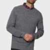 Threadbare Alexander - Trui - Charcoal Marl