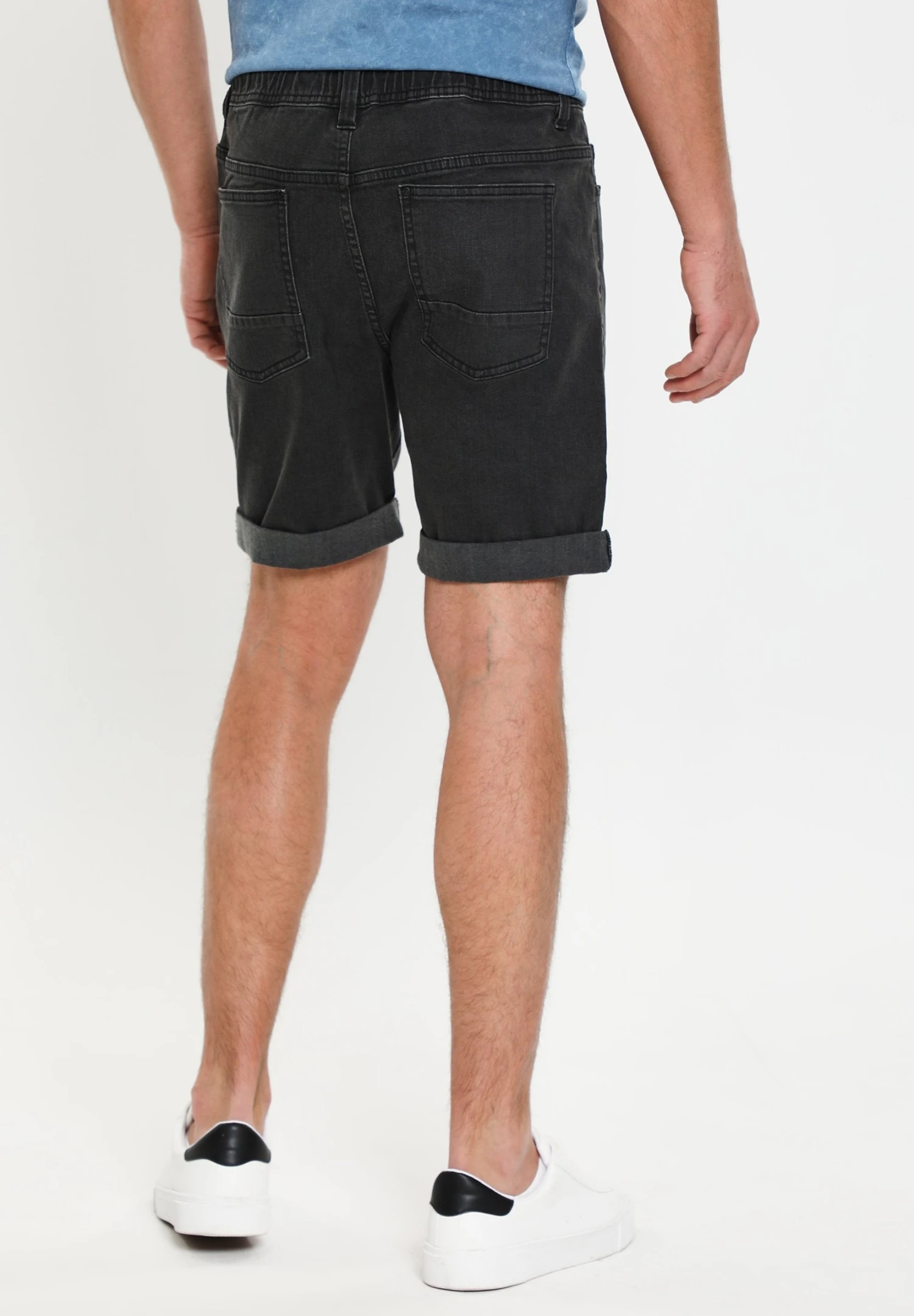 Threadbare Thb Burt - Jeansshort - Black 5 Threadbare Thb Burt - Jeansshort - Black - Afbeelding 3