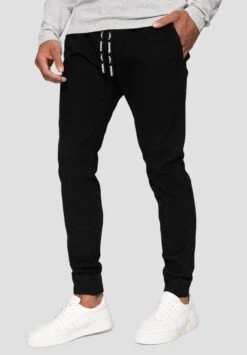 Threadbare Croft - Trainingsbroek - Black