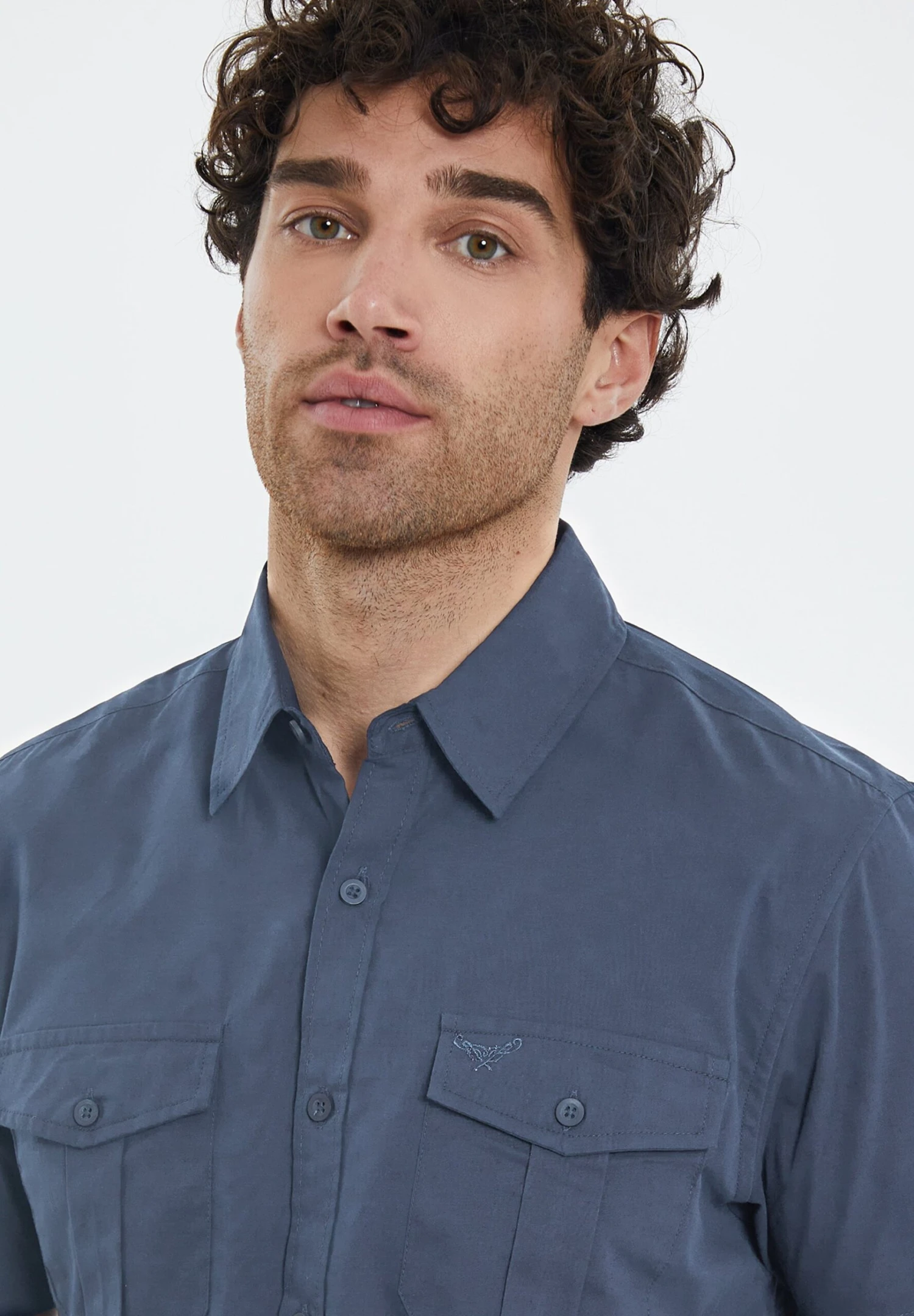 Threadbare Thbfurore - Overhemd - Dusky Blue 6 Threadbare Thbfurore - Overhemd - Dusky Blue - Afbeelding 4