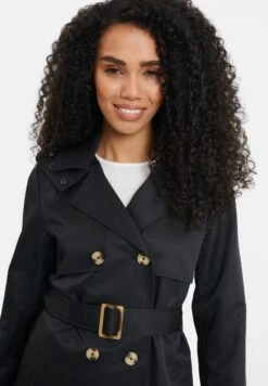 Threadbare Trenchcoat - Black 10 Threadbare Trenchcoat - Black -eleanor & daniel 5d72973d2c604fad96053bced1ec9dd2