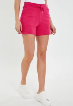 Threadbare Thb Spencer Tie Waist- Trainingsbroek - Hot Pink