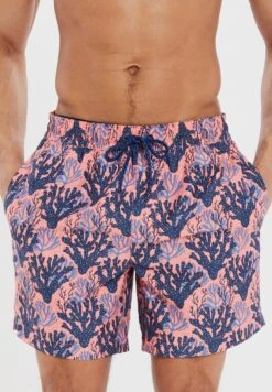 Threadbare Thb Seaweed - Zwemshorts - Coral