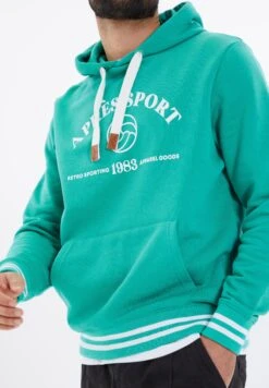 Threadbare Ewan - Hoodie - Turquoise -eleanor & daniel 609aa3cbe55247528f056a88db526eda