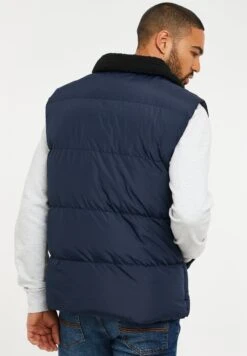 Threadbare Thb Taylor - Bodywarmer - Navy -eleanor & daniel 60bb05f7814546c9b403770d738dfa9f