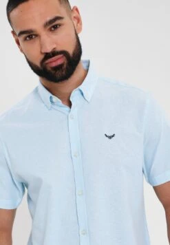 Threadbare Inferno - Overhemd - Pastel Blue -eleanor & daniel 60d97ec39d0f4f189441b93d37830262