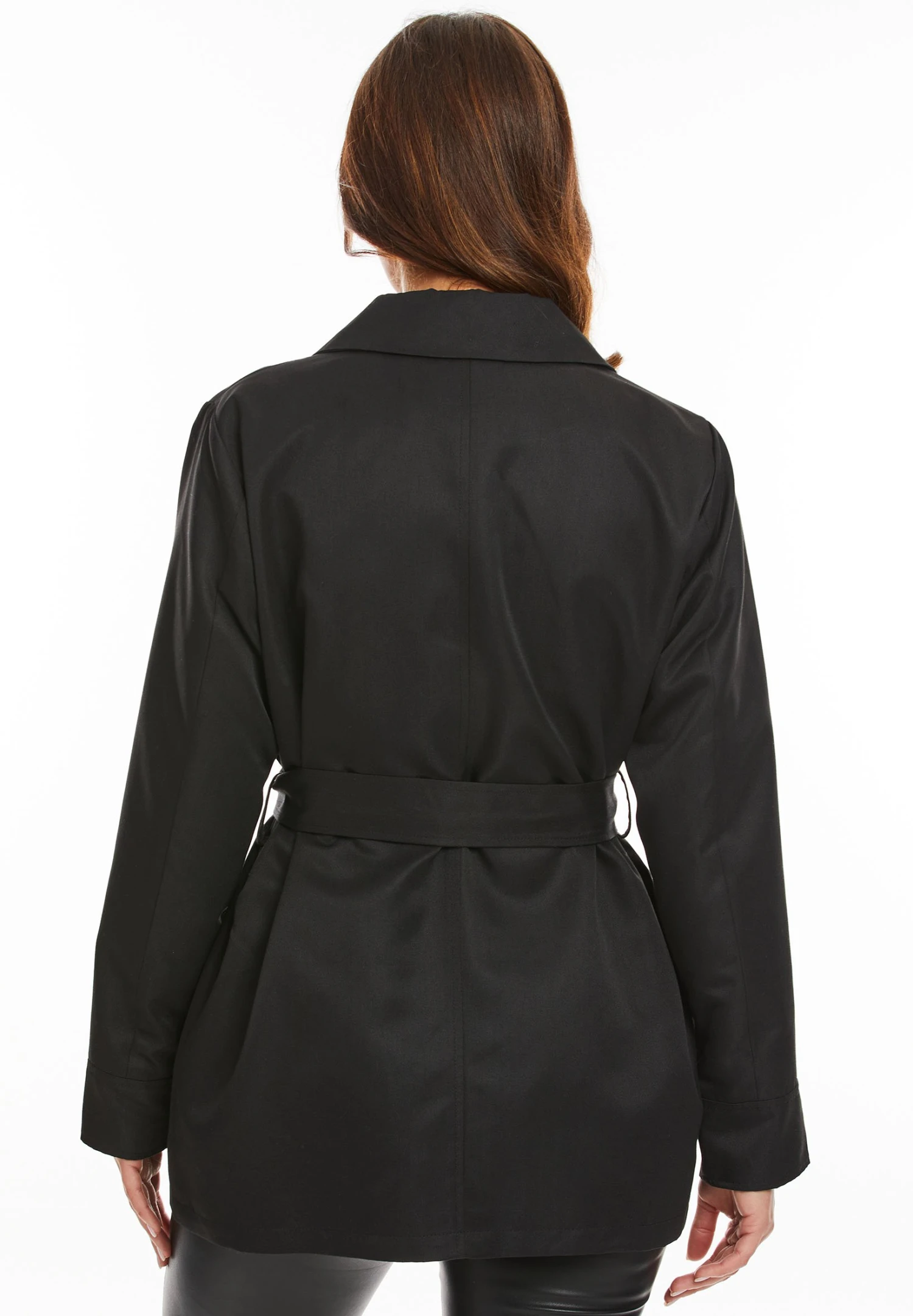 Threadbare Halflange Jas - Black 6 Threadbare Halflange Jas - Black - Afbeelding 4