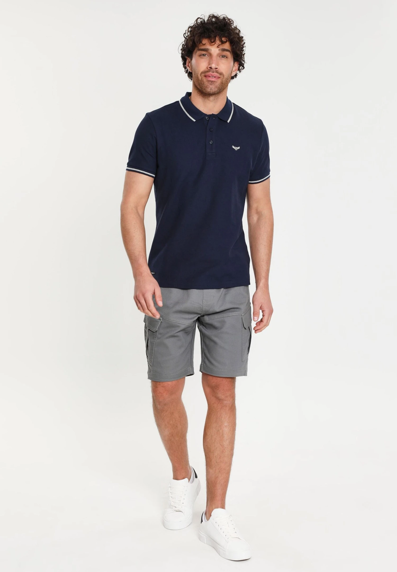 Threadbare Brunello - Poloshirt - Navy 4 Threadbare Brunello - Poloshirt - Navy - Afbeelding 2
